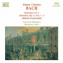 Bach, Johann Christian - Sinfonias Vol.3 No.1-3