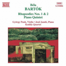 Ormandy, Eugene - Rhapsodies 1-2/Pianoquint