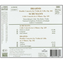 Brahms/Schumann - Concert For Violin/Cello