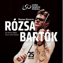 Simovic, Roman & London Symphony Orchestra & Simon Rattle - Rozsa & Bartok: Violin Concertos