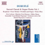 Durufle, M. - Sacred Choral & Organ Wor