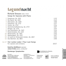 Knezikova, Katerina & Jakub Hrusa & Bamberger Symphoniker - Richard Strauss: Tag Und Nacht - Vier Letzte Lieder & Songs With Piano