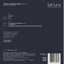 La Cetra Basel & Andrea Marcon & Miriam Feuersinger & Hana Blazikova - Johann Sebastian Bach: Mass In B Minor
