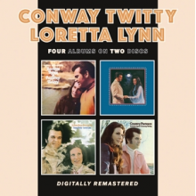 Twitty, Conway & Loretta Lynn - We Only Make Believe/Lead Me On /Louisiana Woman-Mississippi Man/Country Partners