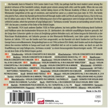 Haendel, Ida - Milestones of a Violin Legend