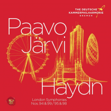 Järvi, Paavo & Deutsche Kammerphilharmonie Bremen - Haydn: London Symphonies Vol.2 Symphonies No. 94 "Surprise", No. 95, No. 98 & No. 99