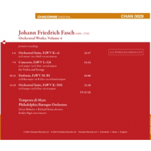 Tempesta Di Mare & Gwyn Roberts - Fasch Orchestral Works Vol. 4