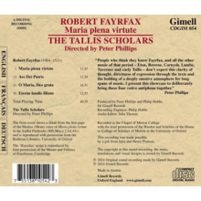 Phillips, Peter - Fayrfax: Maria Plena Virtute