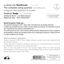 Quatuor Ysaye - Beethoven - the Complete String Quartets