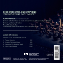Canada S National Arts Centre Orchestra - Jacques Hetu: Two Orchestras, One Symphony