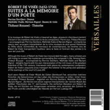Devillers, Perrine - Boesset, De Visee & Lambert: Robert De Visee: Suites a La Memoire D'un Poete