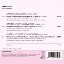 Martin, Lionel & Swr Symphonieorchester & Giedr Slekyt - Lionel Martin Plays Kabalevsky, Shostakovich & Tchaikovsky