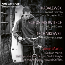 Martin, Lionel & Swr Symphonieorchester & Giedr Slekyt - Lionel Martin Plays Kabalevsky, Shostakovich & Tchaikovsky