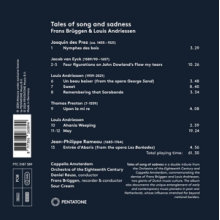 Orchestra of the Eighteenth Century - Rameau, Desprez & Van Eyck: Tales of Song and Sadness