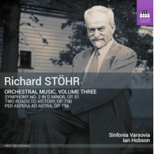 Sinfonia Varsovia - Richard Stohr: Orchestral Music, Volume Three