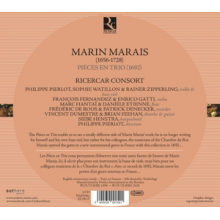 Consort, Ricercar - Marais - Trios Pour Le Coucher Du Roi