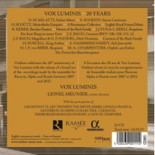 Vox Luminis & Lionel Meunier - Vox Luminis 20 Years