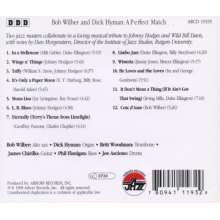 Wilber, Bob - A Perfect Match: Tribute To J. Hodges and W.B. Dav