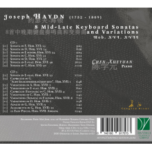 Xueyuan, Chen - Haydn: 8 Mid-Late Keyboard Sonata & Variations