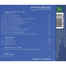 Zhang, Monica - Chopin: 12 Etudes, Op. 10, Liszt: Apres Une Lecture Du Dante, Sollini: 5 Piano