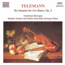 L Orfeo Barockorchester - Six Sonatas For 2 Flutes