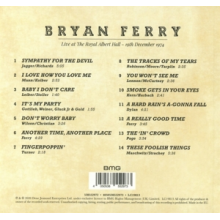 Ferry, Bryan - Live At the Royal Albert Hall