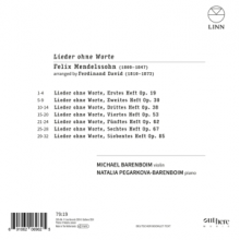 Barenboim, Michael - Felix Mendelssohn: Lieder Ohne Worte (Arr. For Violin and Piano By Ferdinand David)