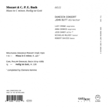 Dunedin Consort & John Butt & Lucy Crowe & Anna Dennis - Mozart: Mass In C Minor - C.P.E. Bach: Heilig Ist Gott