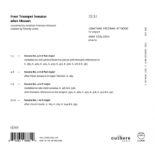 Freeman-Attwood, Jonathan - Four Trumpet Sonatas After Mozart
