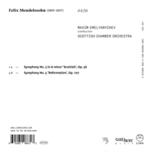 Scottish Chamber Orchestra - Mendelssohn: Symphonies Nos. 3 & 5