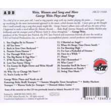 Wein, George - Wein, Women and Song