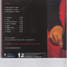 Pavone, Mario - Arc Trio With Gerald Cleaver and Craig Taborn