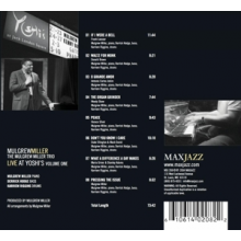 Miller, Mulgrew - Live At Yoshi`S, Vol. 1