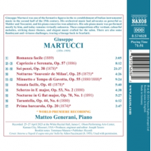 Generani, Matteo - Martucci: Piano Works