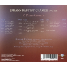 Pierini, Simone - Johann Baptist Cramer: 10 Piano Sonatas