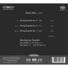 Stenhammar Quartet - Aho: String Quartets Nos 1 3