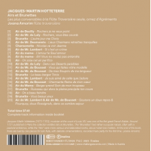 Amorim, Joana - Jacques-Martin Hotteterre: Airs Et Brunettes