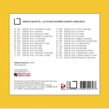 Baietta, Sergio - 24 Etudes D'apres Chopin