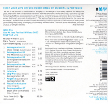 Who Trio - Live At Jazz Festival Willisau 2023 - Fist Visit
