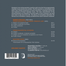 Zemlinsky Quartet - Bedrich Smetana: String Quartets