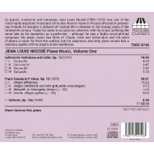 Wei, Muen Vanessa - Jean Louis Nicode: Piano Music, Volume One