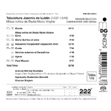 Budzinska-Bennett, Agnieszka - Tabulatura Joannis De Lublin