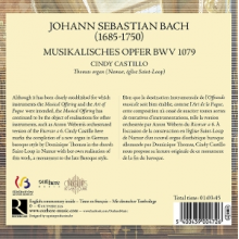 Castillo, Cindy - J.S. Bach: Musikalisches Opfer
