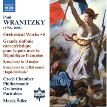 Czech Chamber Philharmonic Orchestra Pardubice - Wranitzky: Orchestral Works, Vol. 8