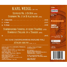 Deutsche Staatsphilharmonie Rheinland-Pfalz - Weigl: Symphony No. 3; Symphonic Prelude