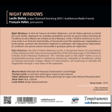 Dollat, Lucile - Night Windows: Ravel, Lacote, Waksman & Alain