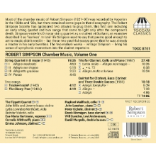 Lenehan, John - Robert Simpson: Chamber Music, Volume One