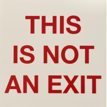 Backfires - This is Not an Exit