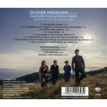 Bandieri, Davide & Lisa Schatzman & Joel Marosi & Marja-Liisa Marosi - Messiaen: Quatuor Pour La Fin Du Temps