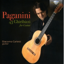 Carletti, Giacomo - Paganini: 43 Ghiribizzi For Guitar